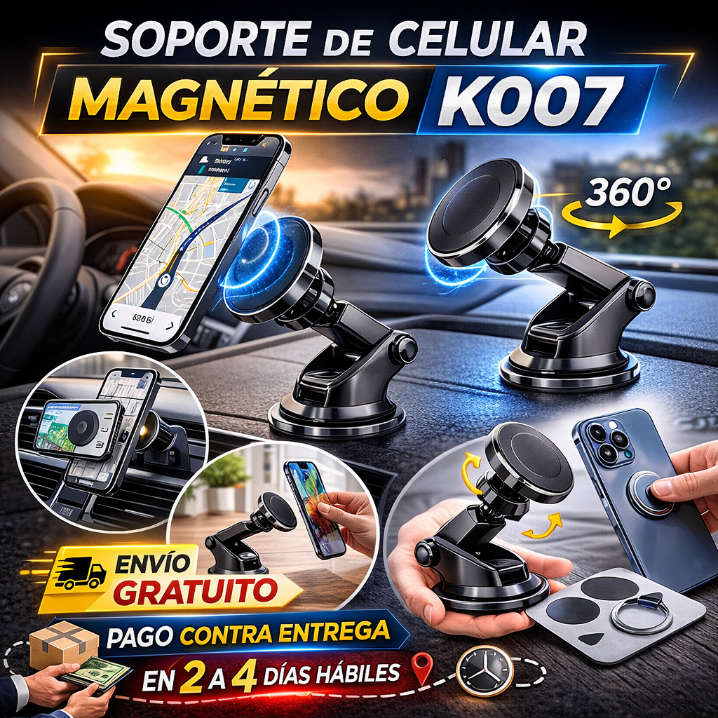 Soporte De Celular Magnetico K007