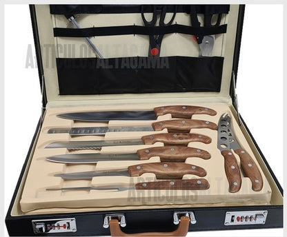 Set de 24 piezas (cuchillos y cubiertos)