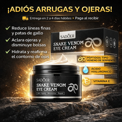 CREMA ANTIEDAD  PARA CONTORNO DE OJOS - SNAKE VENOM EYE CREAM