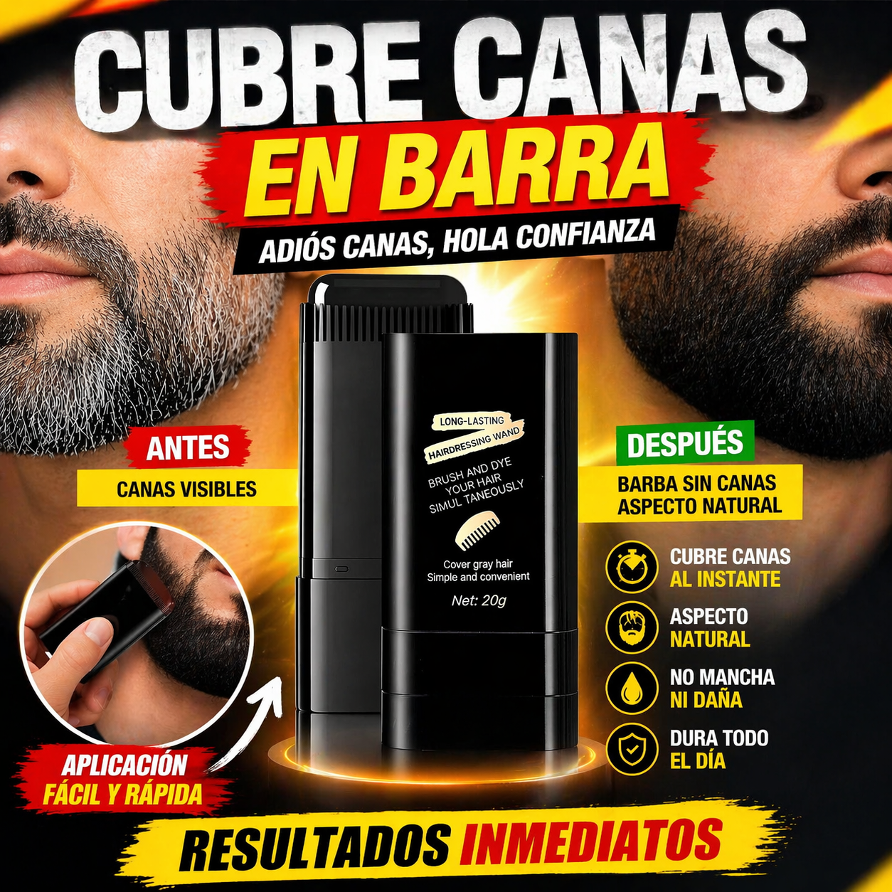 Cubre Canas en Barra Instantáneo