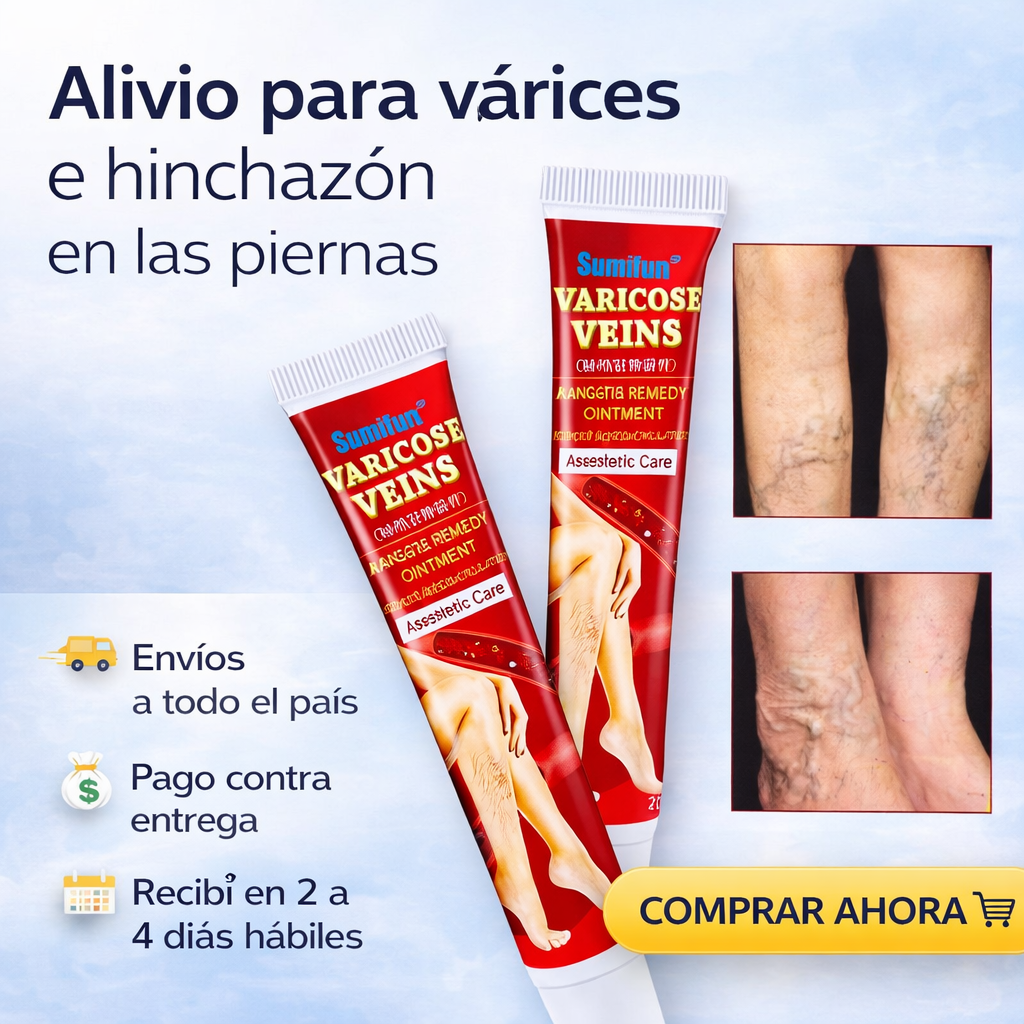 Pomada Profesional para Angitis y Várices
