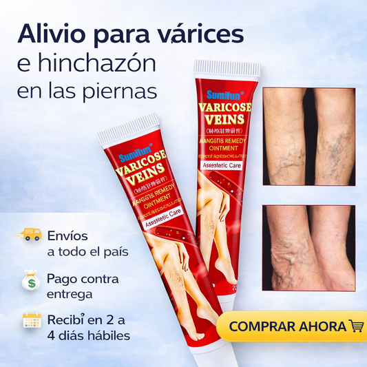 Pomada Profesional para Angitis y Várices