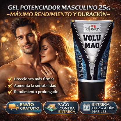 Gel Potenciador Masculino 25g – Máximo Rendimiento y Duración