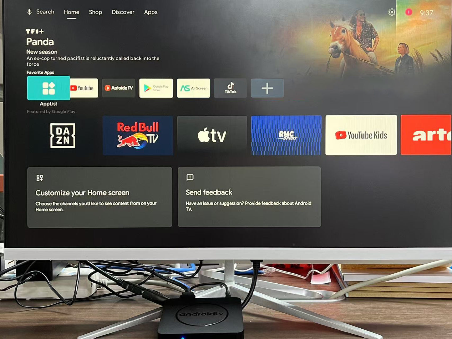 Android TV Q1 5G - Receptor de canales
