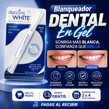 Lápiz Blanqueador Dental Instantáneo – Dazzling White