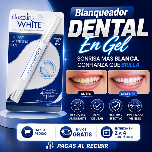 Lápiz Blanqueador Dental Instantáneo – Dazzling White