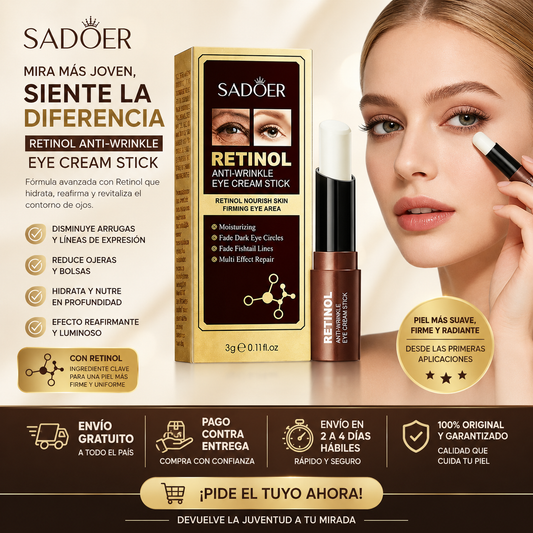 Retinol En Barra Anti-Wrinkle Eye Cream Stick