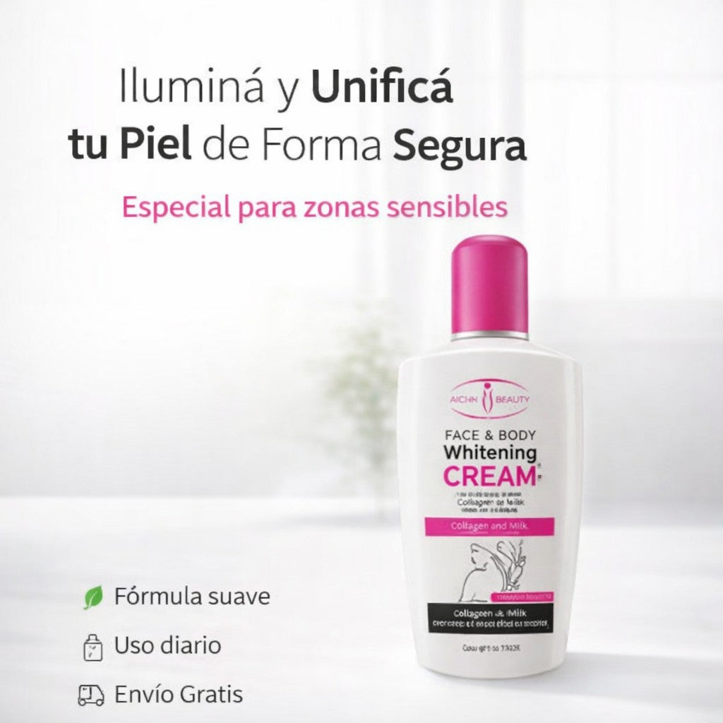 Crema Blanqueadora Facial y Corporal – 120 ml&nbsp;