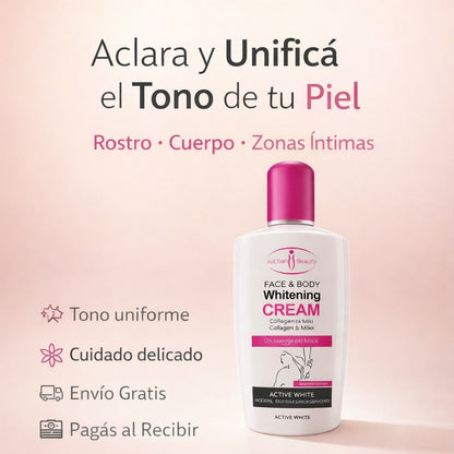 Crema Blanqueadora Facial y Corporal – 120 ml&nbsp;