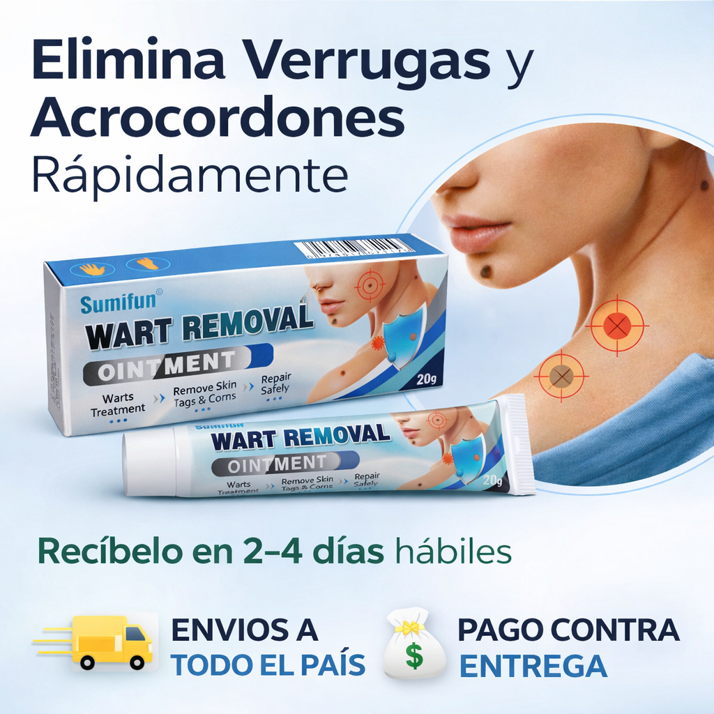 CREMA ELIMINADORA DE VERRUGAS