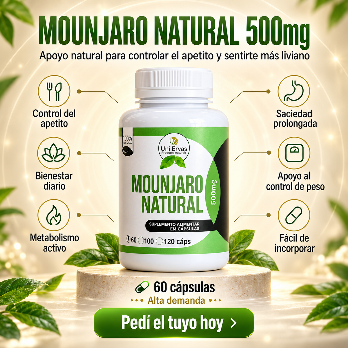 MOUNJARO NATURAL 500mg